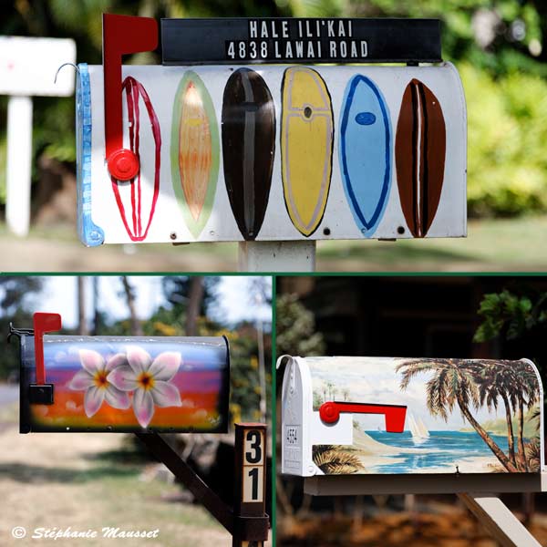 US letter boxes in Hawaii