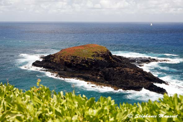 Mokuaeae island in Hawaii