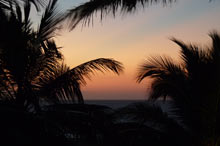 coucher de soleil au Sri Lanka