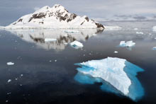 Paradise bay en Antarctique