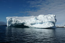 Iceberg tabulaire en Antarctique