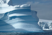 Iceberg Antarctique Wilhelmina bay