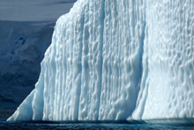 Iceberg strié