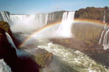 chutes d'Iguazu au Brésil