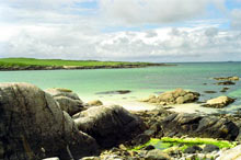 plage du Connemara en Irlande