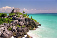 plage Tulum au Mexique