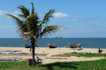 plage Negombo au Sri Lanka