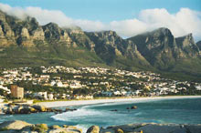 plage Campsbay en afrique du sud