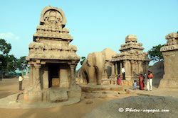 Monuments des cinq Ratha