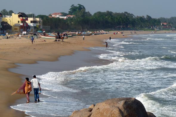 plage indienne propre et agréable