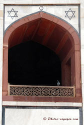 Détail de Humayun's Tomb