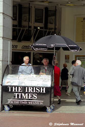 Dublin news kiosk
