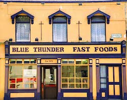 blue thunder fast food Westport