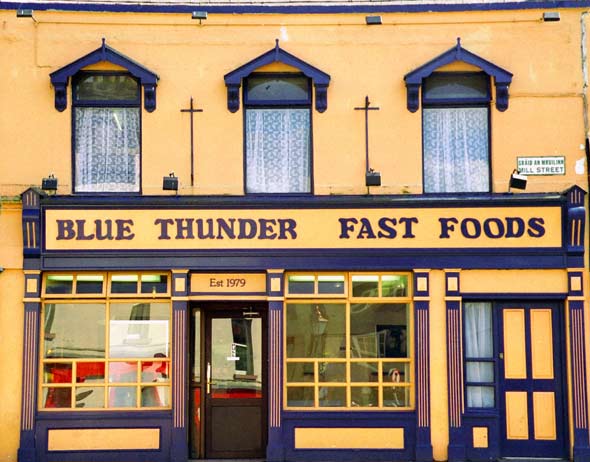 fast food irlandais à Westport