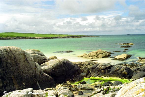 plage de sable du Connemara