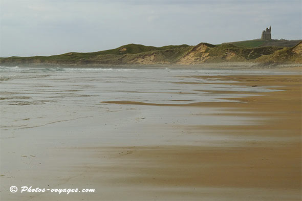 Grande plage de sable