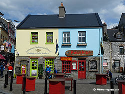 rue animée de Galway