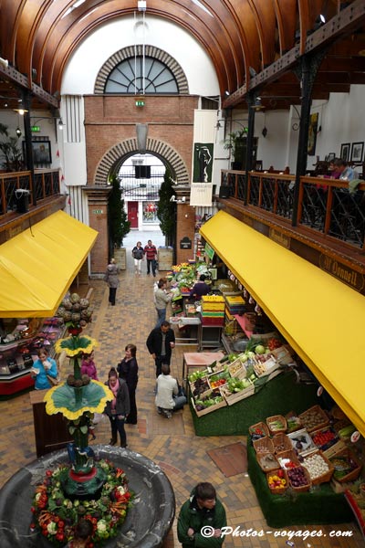 Vue de english market de Cork Irlande