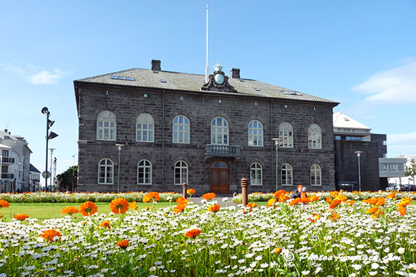 Maison du parlement islandais
