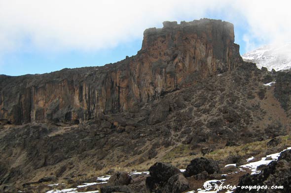 Lava tower passage essentiel au Kilimandjaro