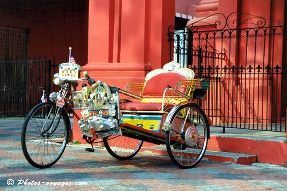 Cyclo-pousse de Malaisie