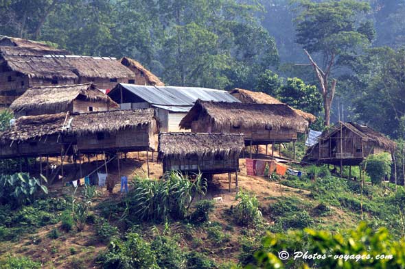 village orang asli en Malaisie