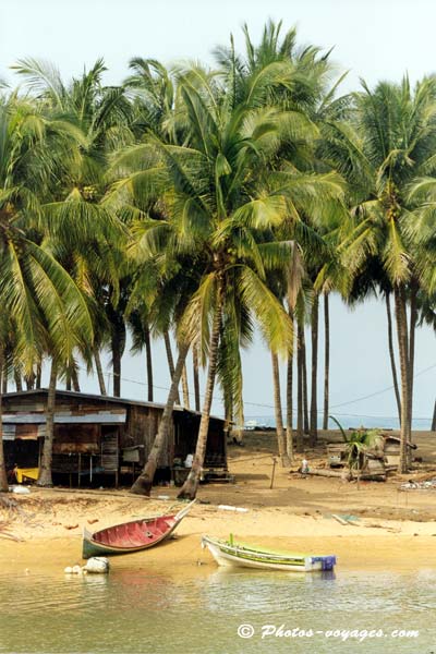 Paysage de Marang en Malaisie