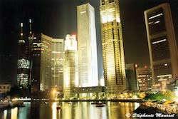 Singapour by night