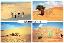Mauritania postcard
