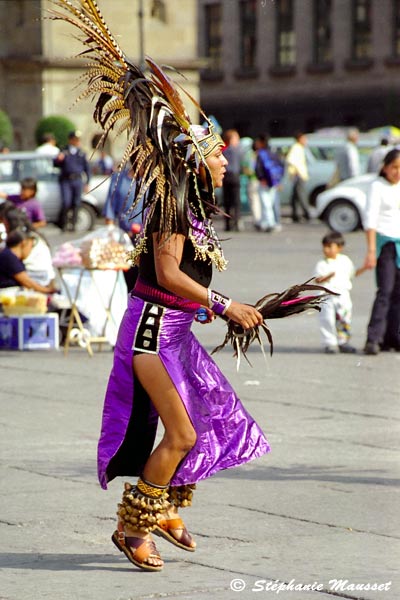 woman dressed as an indian