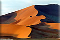 Sand dune at sunset
