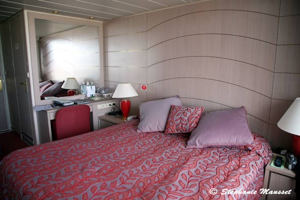 Cabine du MSC Opera vue mer et balcon