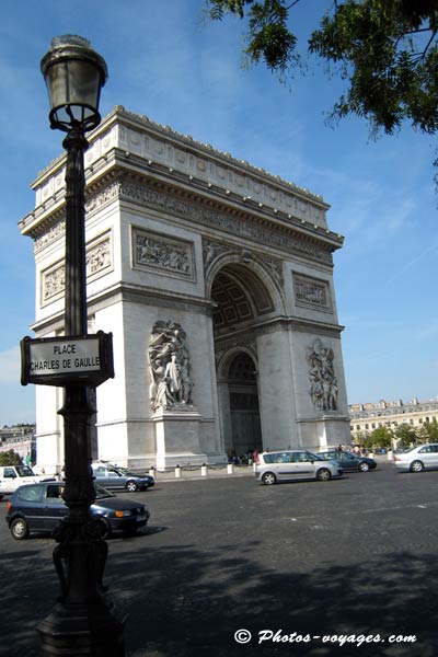 Arc de triomphe place de l'étoile