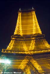 Twin Eiffel towers