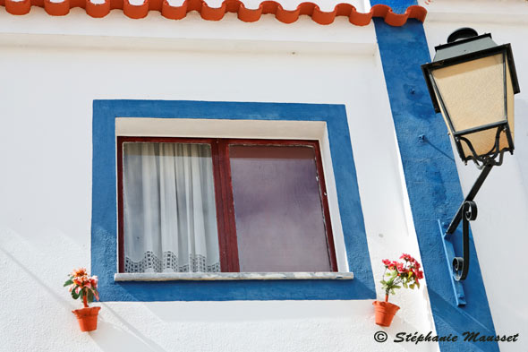 façade colorée d'une maison d'Alte