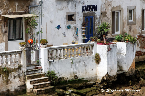 maisons de Tavira au Portugal
