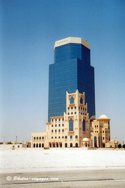 building moderne de Doha