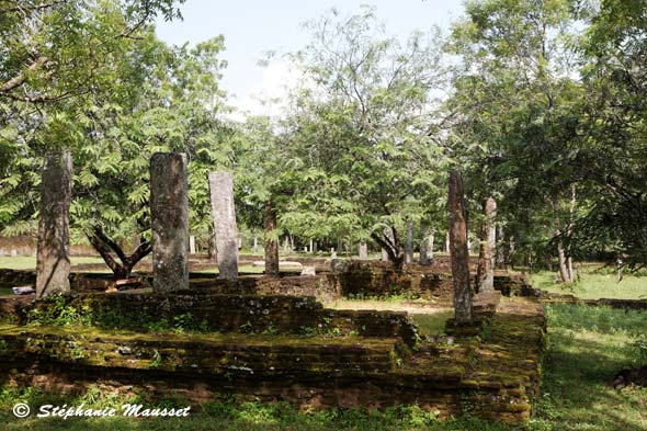 Ruines et vestiges de Polonnaruwa