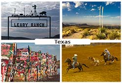 Photos de paysages du Texas