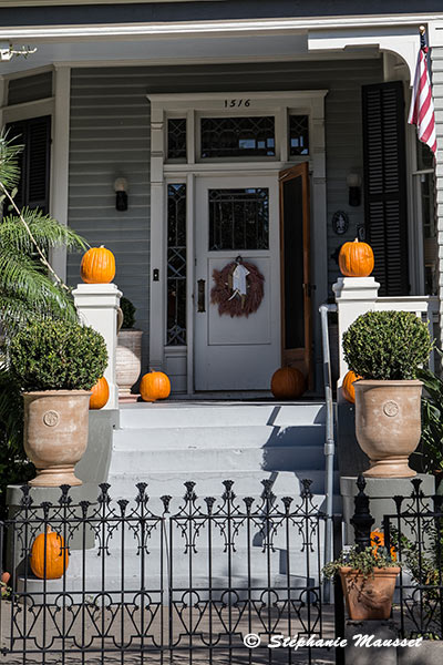 Citrouilles d'halloween aux etats-unis