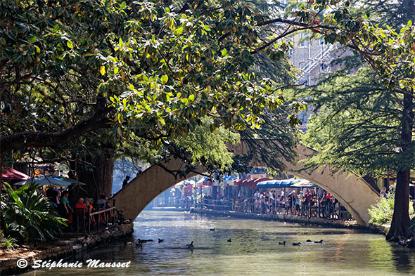 Riverwalk, lieu paisible de San Antonio