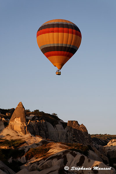 Paysage typique de Cappadoce