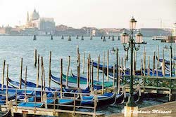 Parked gondolas