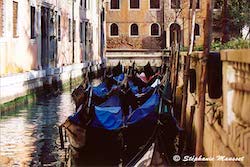 Gondola on a canal