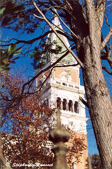 The Campanile tower in Venice