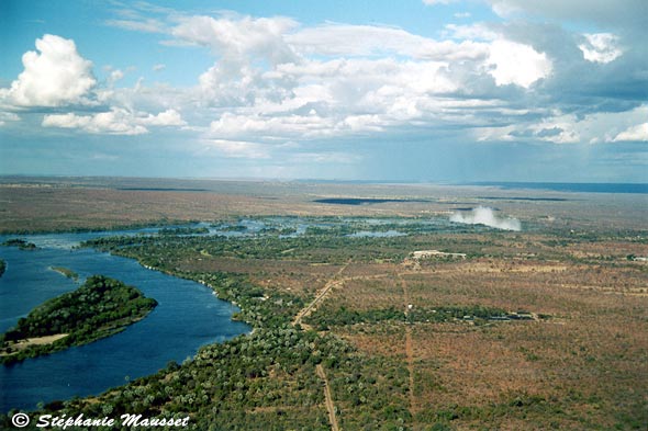 Faille des chutes Victoria et plateau du Zambèze