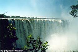 Victoria falls, main fall